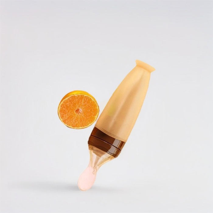 Cuchara Alimentadora de Silicona para Bebés – 120 ml