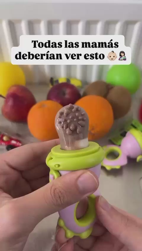 Alimentador de Silicona Seguro para Bebés